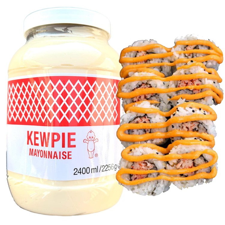 Japoński Majonez Do Sushi Duży Słoik 2256g KEWPIE