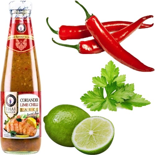 Sos z Kolendry Limonki i Chilli 300ml THAI DANCER