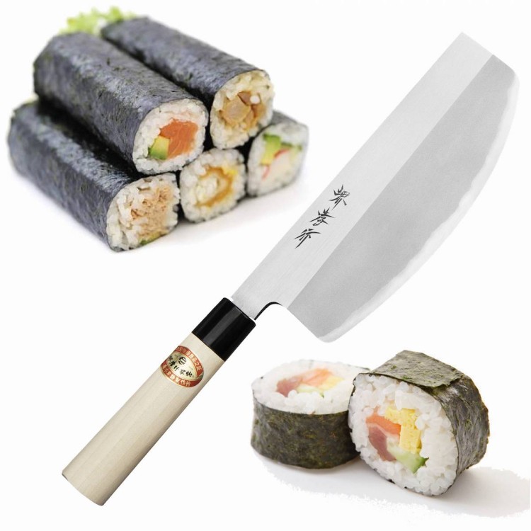 Sakai Takayuki Kasumi Shirogami#3 Japoński Nóż Sushikiri 21 cm