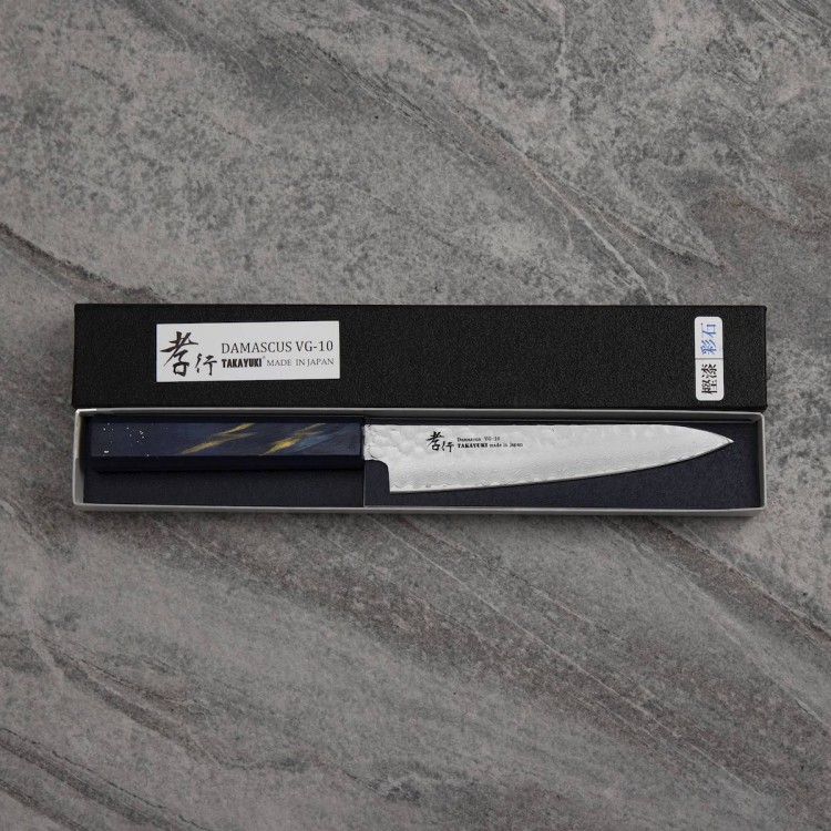 Sakai Takayuki Urushi VG-10 Saiseki Japoński Nóż Uniwersalny 15 cm