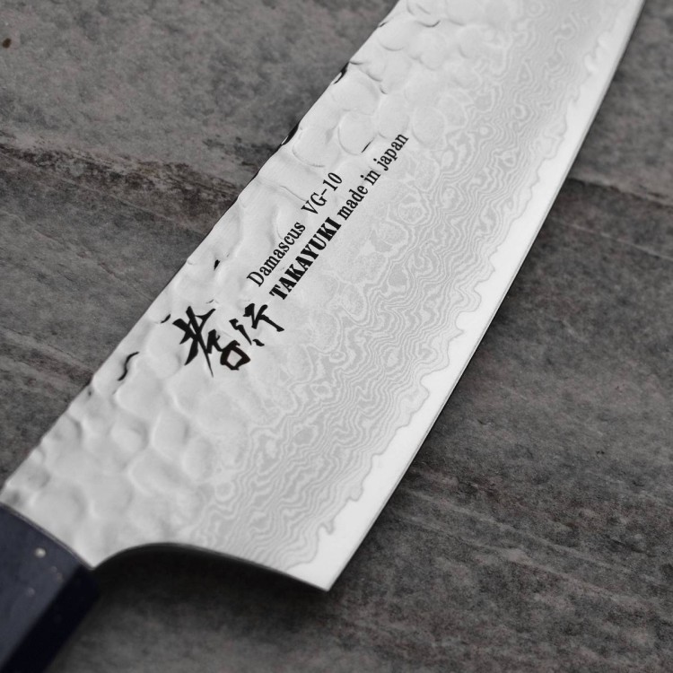 Sakai Takayuki Urushi VG-10 Saiseki Japoński Nóż Kengata 16 cm