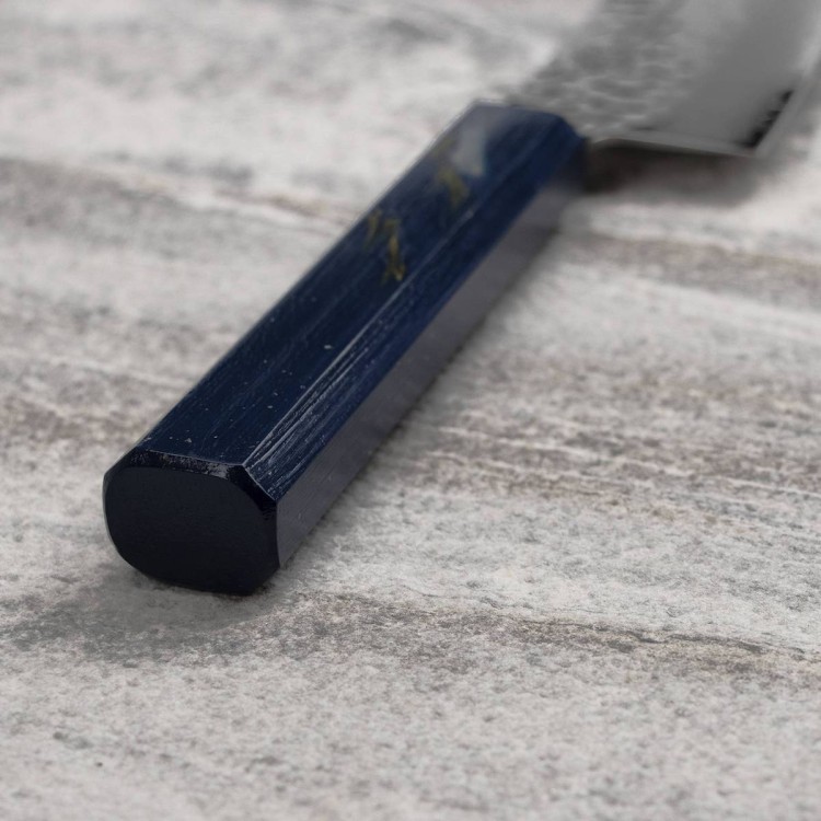 Sakai Takayuki Urushi VG-10 Saiseki Japoński Nóż Santoku 17 cm