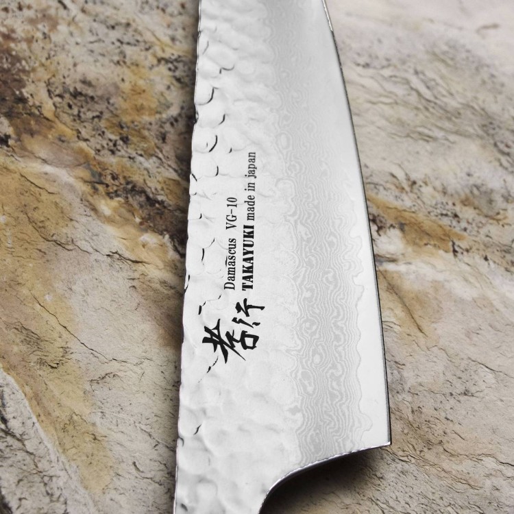Sakai Takayuki Urushi VG-10 Saiu Japoński Nóż Kengata 16 cm