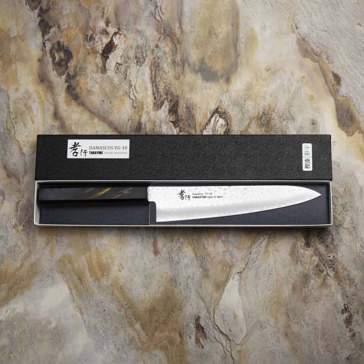 Sakai Takayuki Urushi VG-10 Saiu Japoński Nóż Szefa Kuchni 21 cm