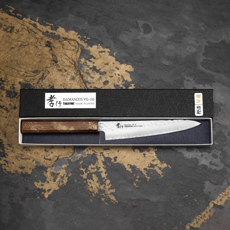 Sakai Takayuki Urushi VG-10 Seiren Japoński Nóż Uniwersalny 15 cm