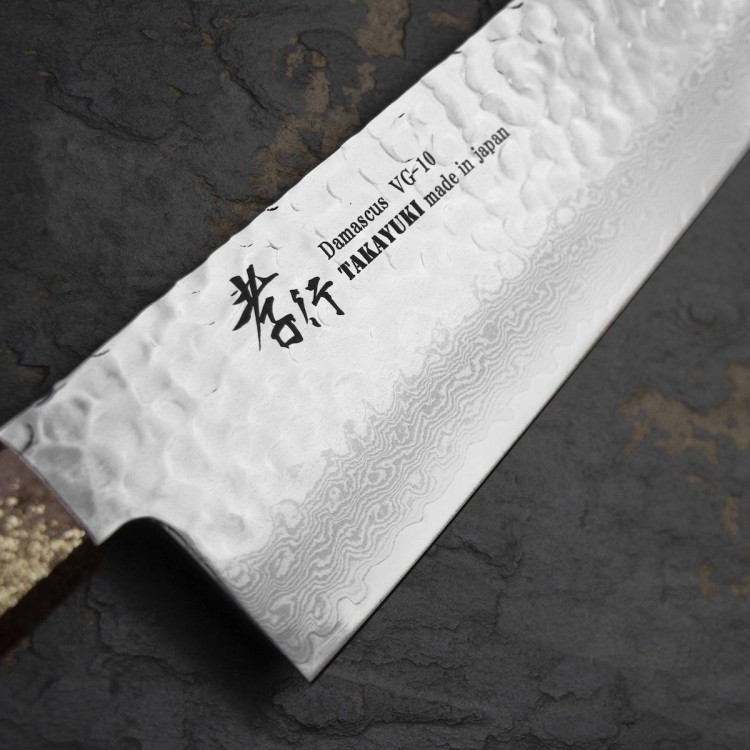 Sakai Takayuki Urushi VG-10 Seiren Japoński Nóż Szefa Kuchni 24 cm