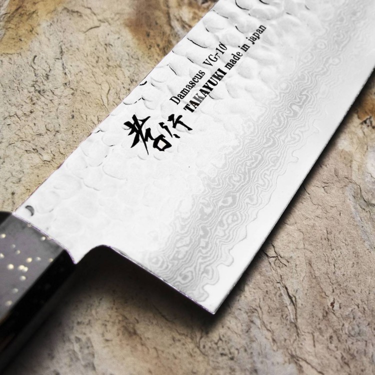 Sakai Takayuki Urushi VG-10 Kokushin Japoński Nóż Szefa Kuchni 24 cm