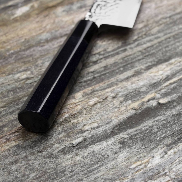 Sakai Takayuki Urushi VG-10 Aizome Japoński Nóż Szefa Kuchni 24 cm