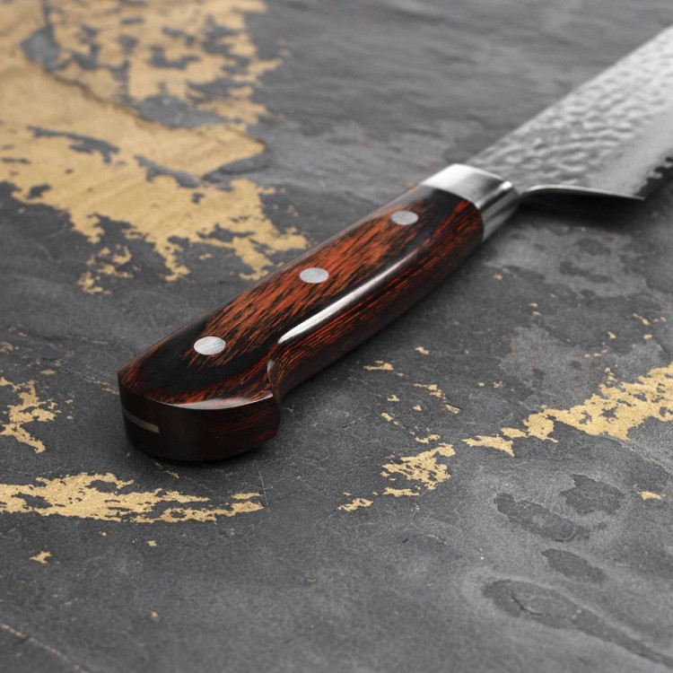 Sakai Takayuki Hammered VG-10 Japoński Nóż Kengata 19 cm