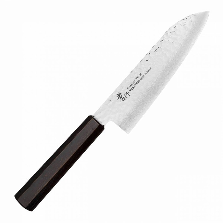 Sakai Takayuki Nanairo VG-10 Retro Japoński Nóż Santoku 17 cm