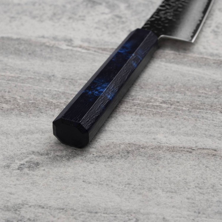Sakai Takayuki Nanairo VG-10 Blue Japoński Nóż Szefa Kuchni 21 cm