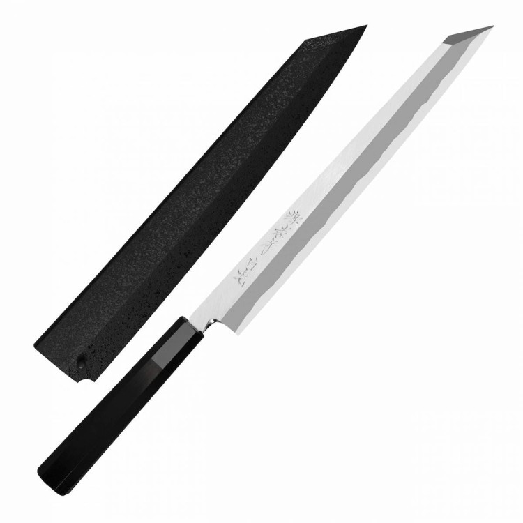 Sakai Takayuki Byakko Shirogami#1 Japoński Nóż Kiritsuke Yanagiba 27 cm