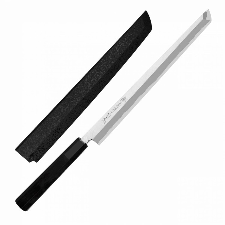 Sakai Takayuki Byakko Shirogami#1 Japoński Nóż Sakimaru 27 cm