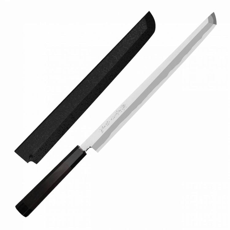 Sakai Takayuki Byakko Shirogami#1 Japoński Nóż Sakimaru 30 cm