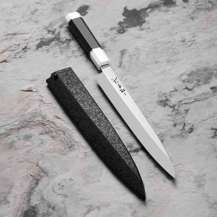 Sakai Takayuki Ginryu Honyaki SW Japoński Nóż Yanagiba 27 cm