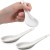 Orientalna Łyżka Porcelanowa Do Zupy Udon Soba Ramen Biała 12,5cm EMRO AZIATICA