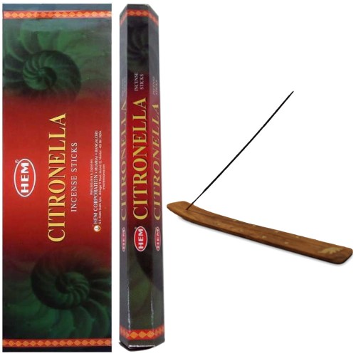 Indyjskie Kadzidełka Cytronella Citronella 20 Sztuk HEM