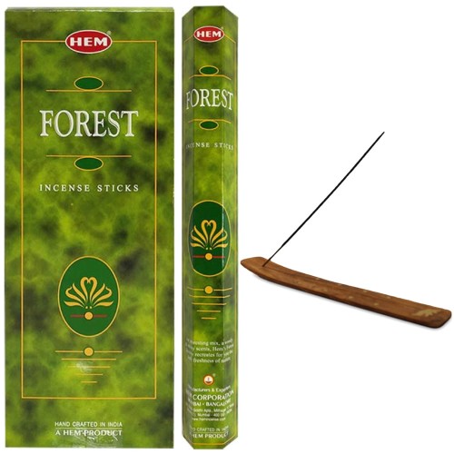 Indyjskie Kadzidełka Leśne Forest 20 Sztuk HEM