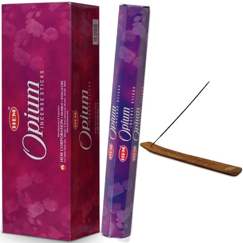 Indyjskie Kadzidełka Aromat Opium 20 Sztuk HEM