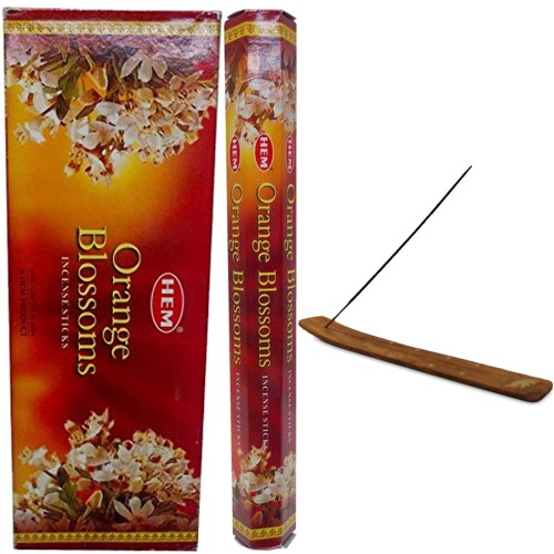 Indyjskie Kadzidełka Kwiaty Pomarańczy Orange Blossoms 20 Sztuk HEM