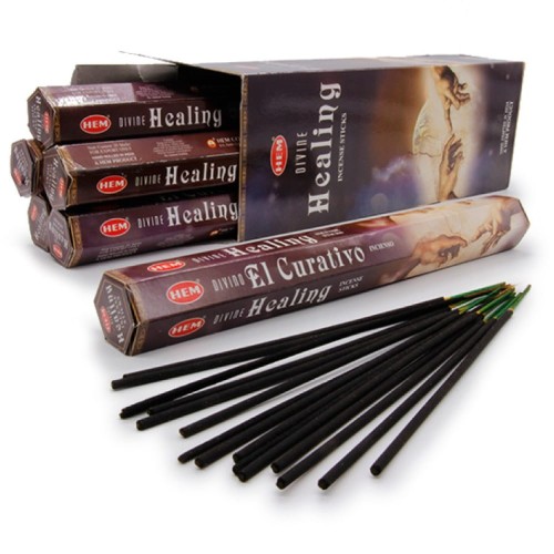 Indyjskie Kadzidełka Boskie Uzdrowienie Divine Healing 20 Sztuk HEM