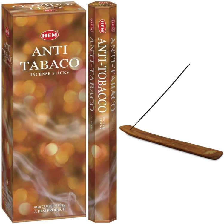 Indyjskie Kadzidełka Antytytoniowe Anti Tobacco 20 Sztuk HEM