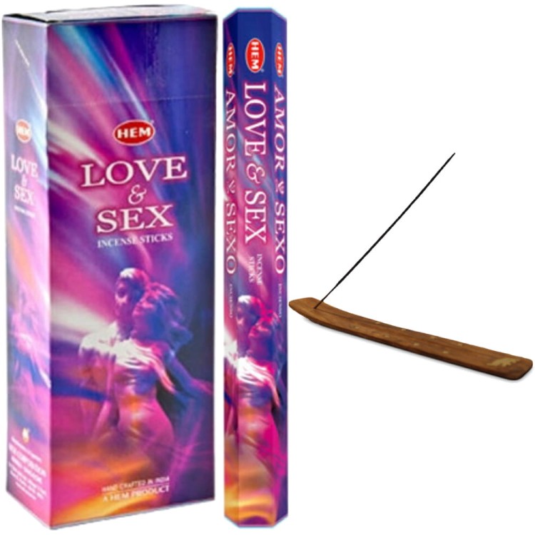 Indyjskie Kadzidełka Miłość i Seks Love And Sex 20 Sztuk HEM
