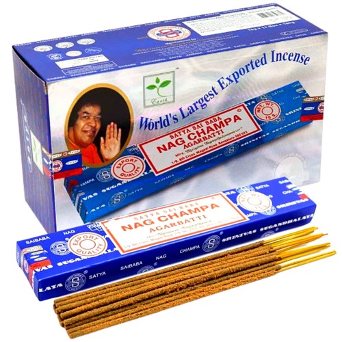 Indyjskie Kadzidełka Incense Nag Champa 15g SATYA