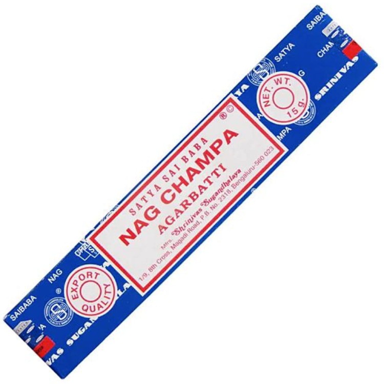 Indyjskie Kadzidełka Incense Nag Champa 15g SATYA