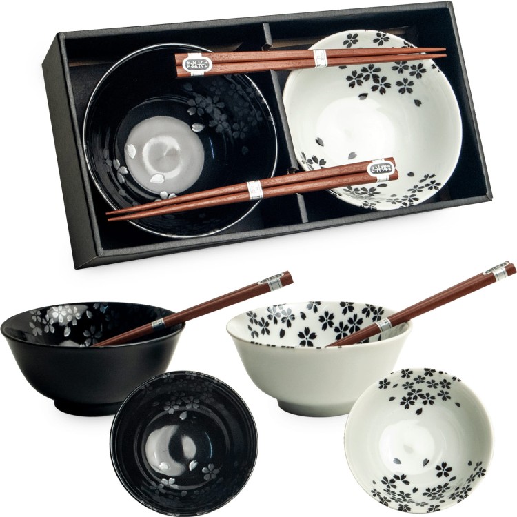 Zestaw Ceramiki Do Sushi Jasny Maple Leaf Dla 2 Osób EDO JAPAN
