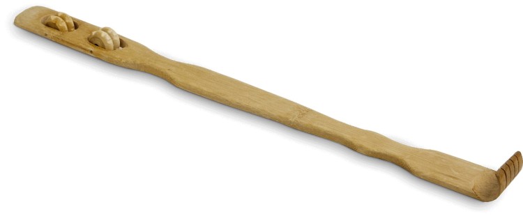 Bambusowa Drapaczka Do Pleców Koła Do Masażu 50cm EMRO AZIATICA