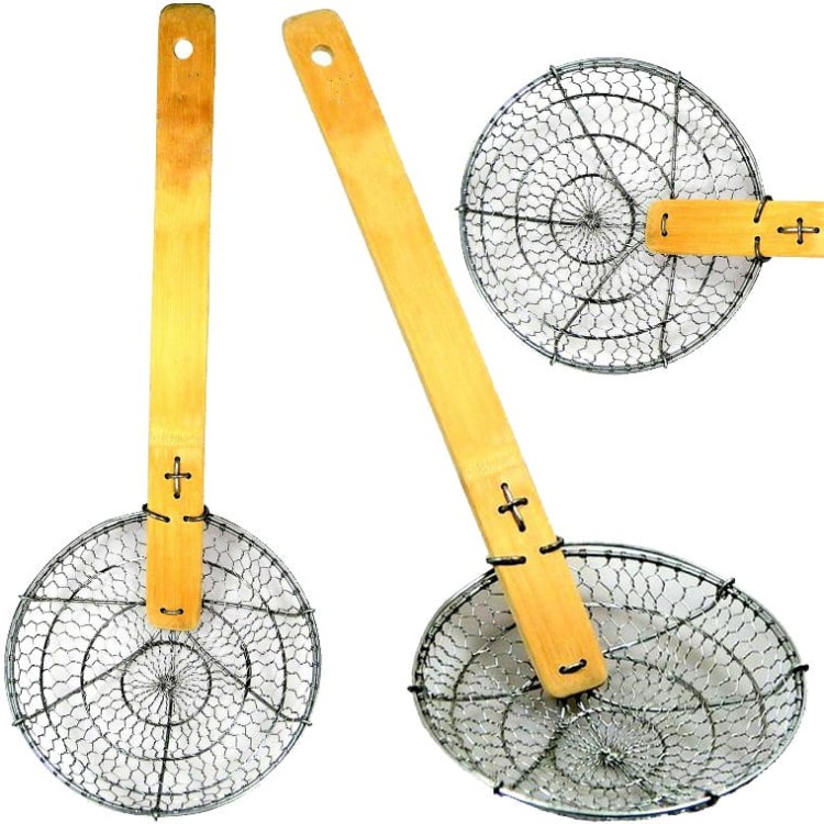 Cedzak Czerpak Sito Do Woka 23cm HS