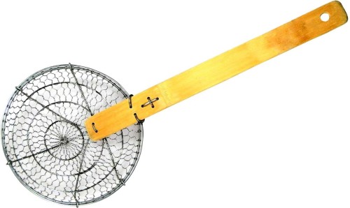 Azjatyckie Sito Cedzak Czerpak Duży Do Woka Łyżka Cedzakowa Sitkowa 23cm HS