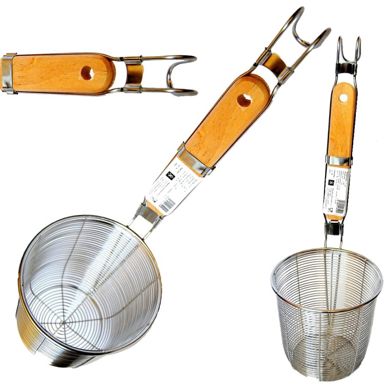 Cedzak Czerpak Sito Do Makaronu 12cm Głęboki 11cm HS