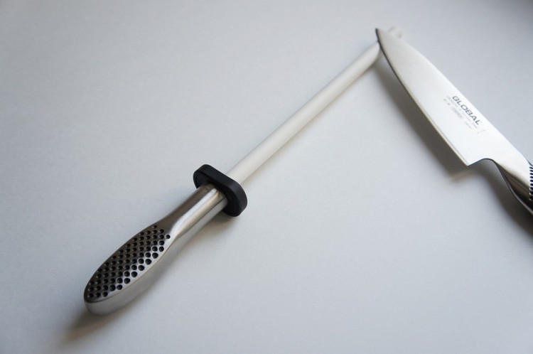 Global Japoński Ceramiczny Musak Ostrzałka Do Ostrzenia Noży 22cm G-74