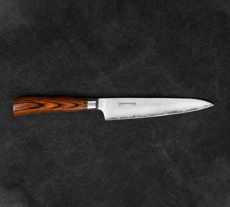 Tamahagane Tsubame Brown Nóż Szefa Kuchni 18cm