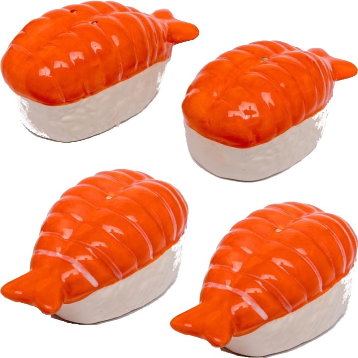 Ceramiczne Przyprawniki Sushi Nigiri Solniczka i Pieprzniczka GADGET MASTER