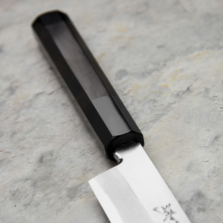 Sakai Takayuki Byakko Shirogami#1 Japoński Nóż Kiritsuke Yanagiba 24 cm