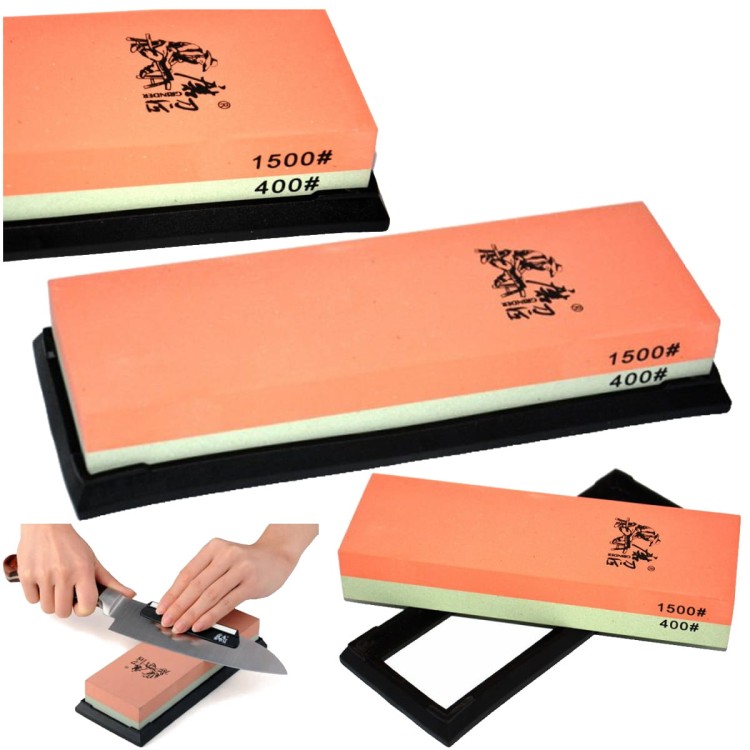 Kamień Wodny Ostrzałka Kamienna Do Ostrzenia Noży (400/1500) T6540W TAIDEA