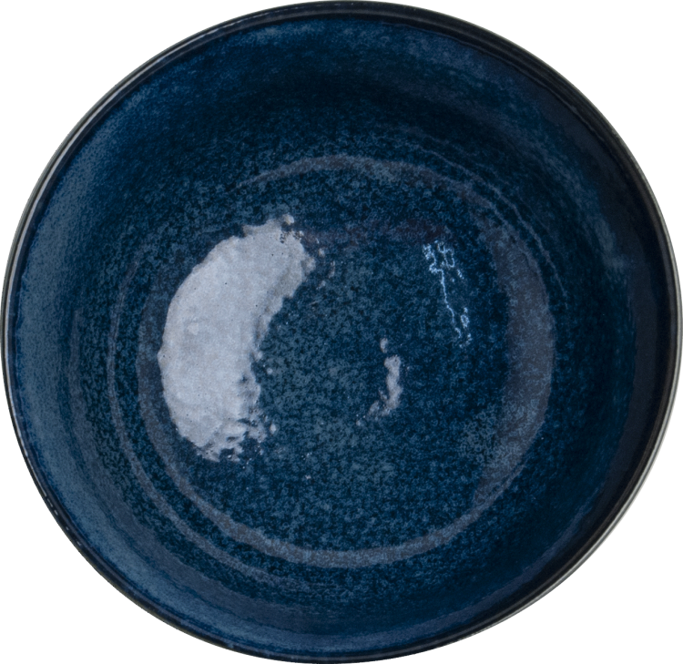 Miseczka Ciemno Niebieska Miska Do Makaronu Udon Izayoi 17cm EDO JAPAN