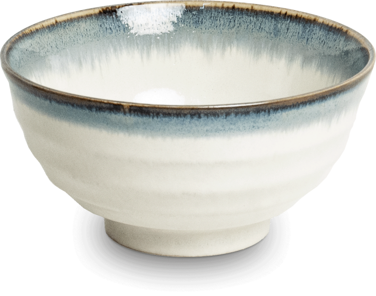 Miseczka Jasna Miska Do Makaronu Udon Aurora 17cm EDO JAPAN