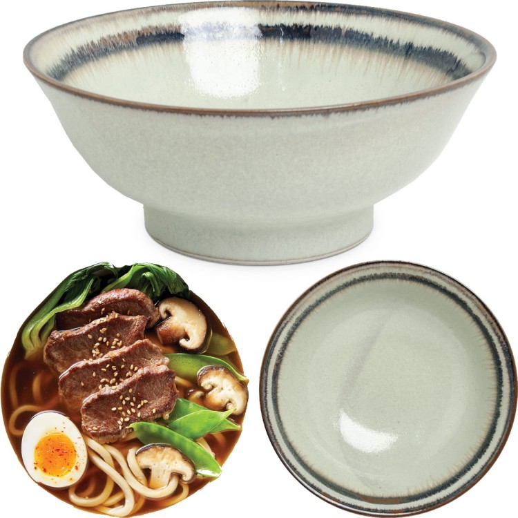 Miseczka Jasno Zielona Miska Do Makaronu Ramen Wasabi 22cm EDO JAPAN