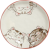 Komplet Dwóch Talerzy Do Sushi z Motywem Trzy Kotki 19,5cm EDO JAPAN