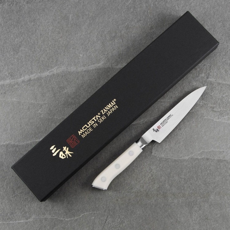 Mcusta Zanmai Classic Damascus VG-10 Corian Japoński Nóż Uniwersalny 11cm