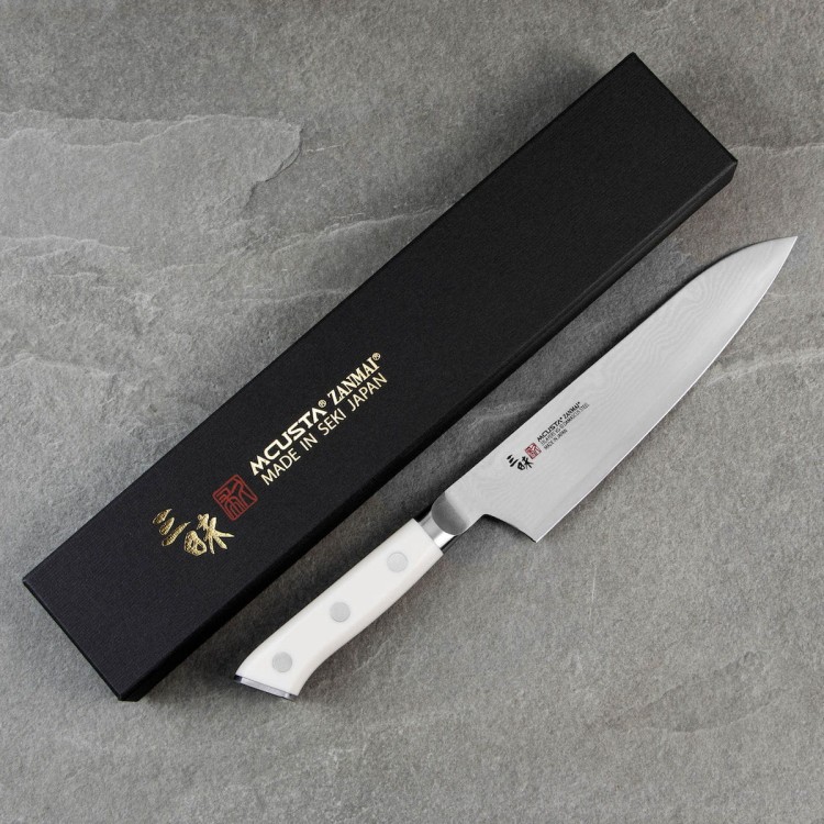 Mcusta Zanmai Classic Damascus VG-10 Corian Japoński Nóż Szefa Kuchni 18cm