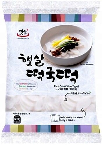 Kluski Ryżowe Koreańskie Tteokguk Plasterki 600g (3x200g) MATAMUN