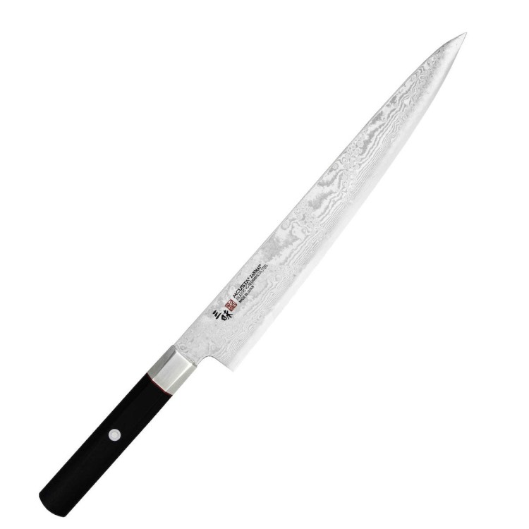 Mcusta Zanmai VG-10 Splash Japoński Nóż Sujihiki 27cm