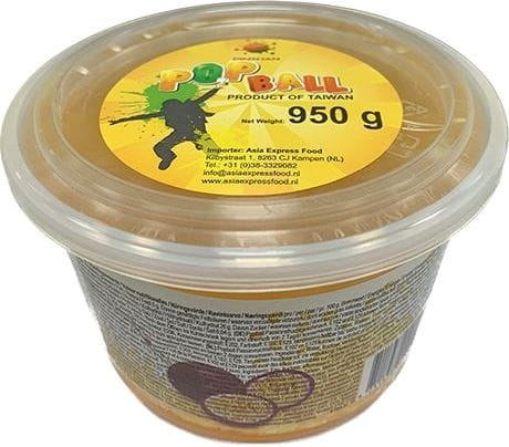 Kuleczki Bubble Tea MARAKUJA Popping Boba Pearls 950g PINSHAN
