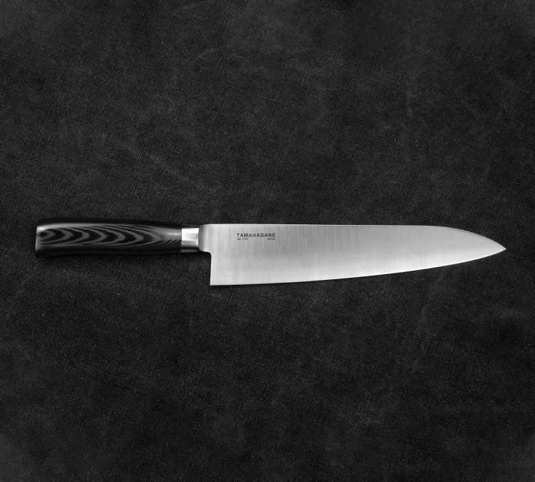 Tamahagane SAN Black Nóż Szefa Kuchni 24cm