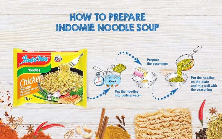 40x Zupka Instant o Smaku Kurczaka Indonezyjska KARTON 70g INDOMIE